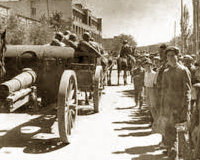 The Iranian Army in the late August 1941